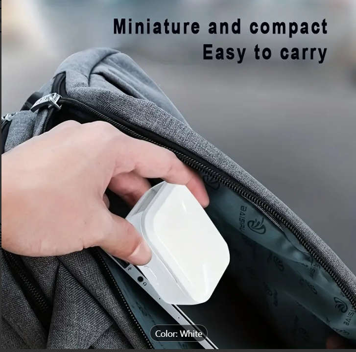 Portable Wireless Charger - Ultra-Portable Emergency Dock for iWatch Series 9/8/7/6/5/4/3/2/1 - Seam