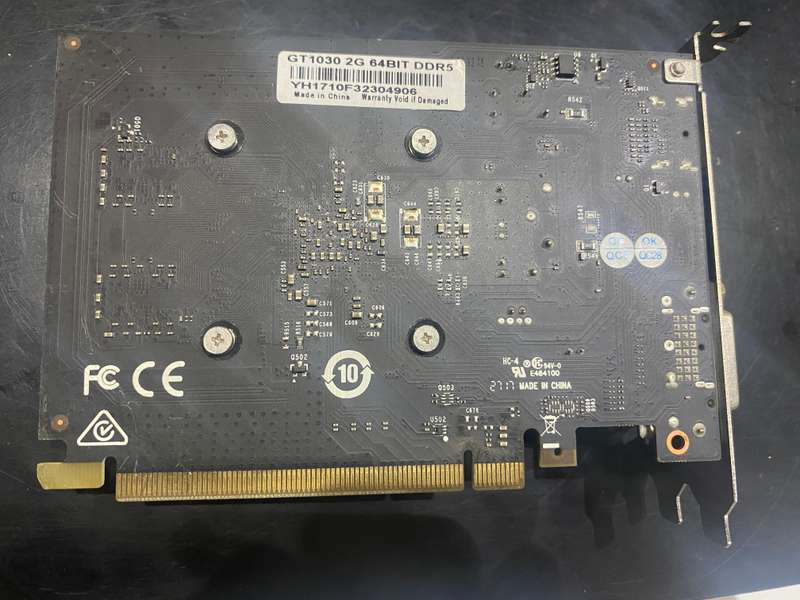GT 1030 2Gb 64bit DDR5 Graphics Card