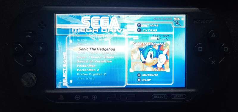 Sega Mega Drive Collection - PSP