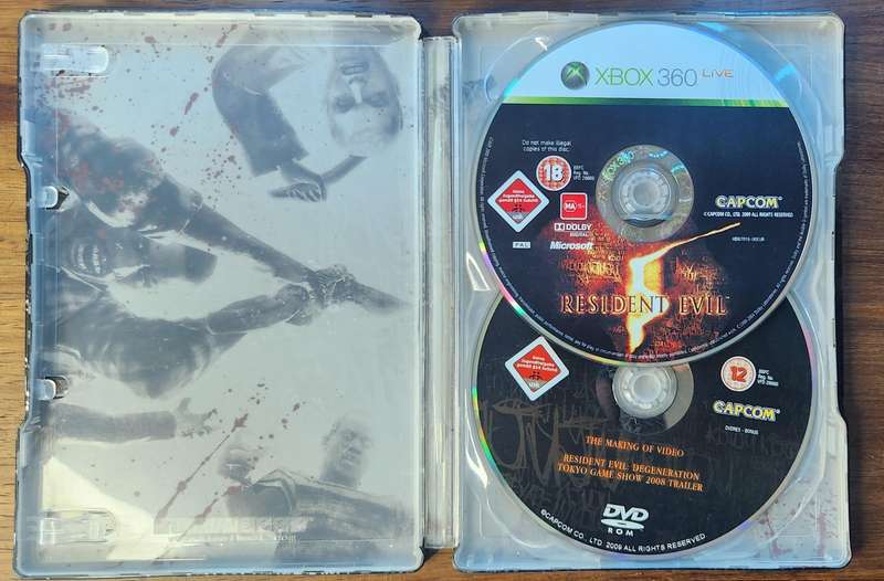 Resident Evil 5(Steelbook) - Xbox 360