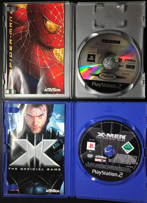 Marvel Game Bundle - PlayStation 2