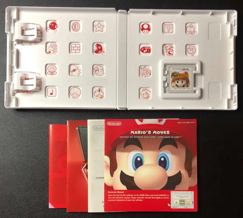 Nintendo 3DS Console + Super Mario 3D Land Game Bundle
