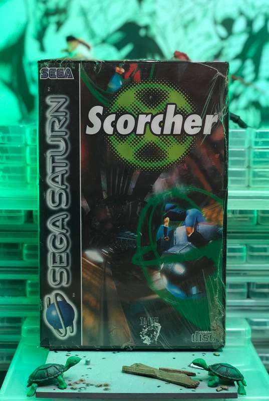 Scorcher (Unopened/Partly Sealed) - Sega Saturn