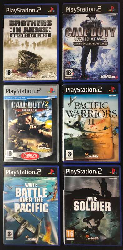 World War Game Bundle - PlayStation 2