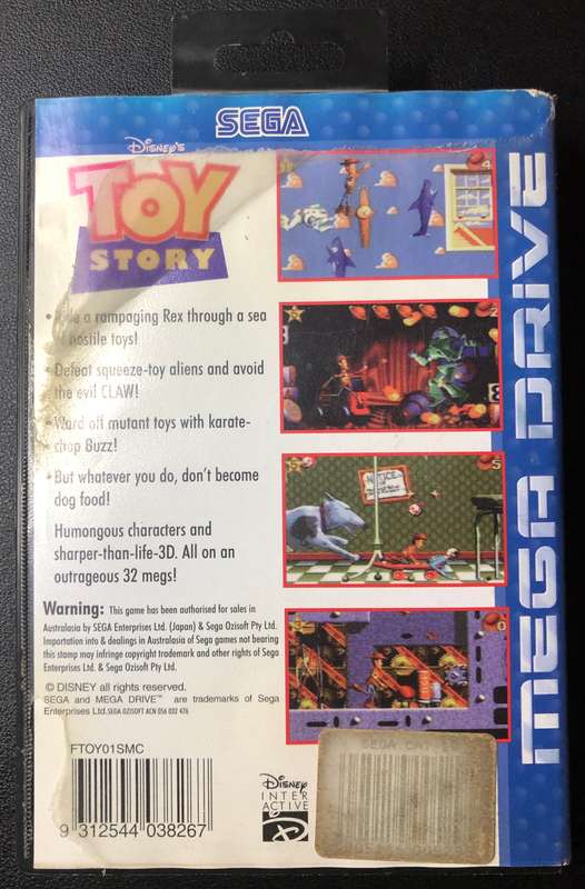 Disney's Toy Story - Sega Mega Drive