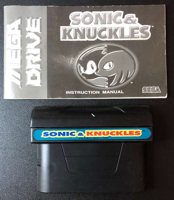 Sonic the Hedgehog 2/Sonic & Knuckles Combo - Sega Mega Drive