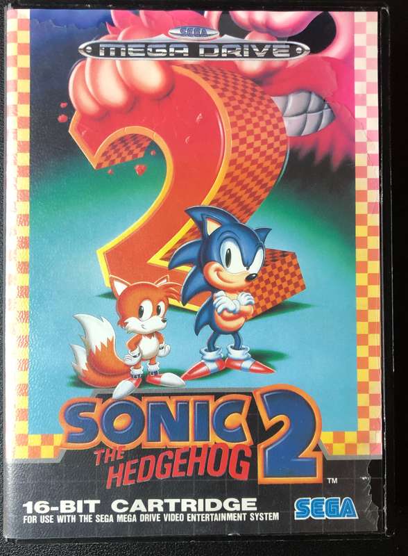 Sonic the Hedgehog 2/Sonic & Knuckles Combo - Sega Mega Drive