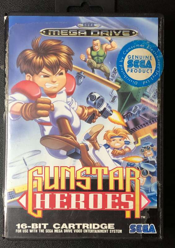 Gunstar Heroes - Sega Mega Drive