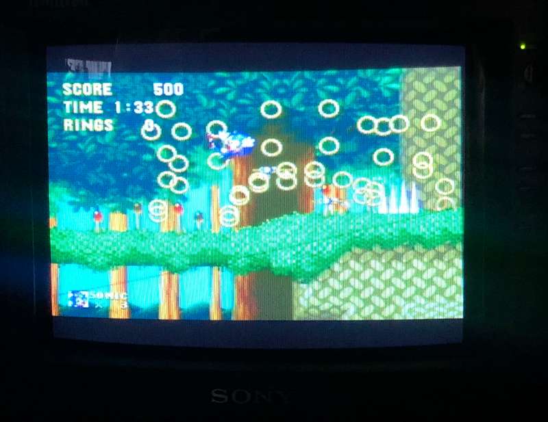 Sonic the Hedgehog 2/Sonic & Knuckles Combo - Sega Mega Drive