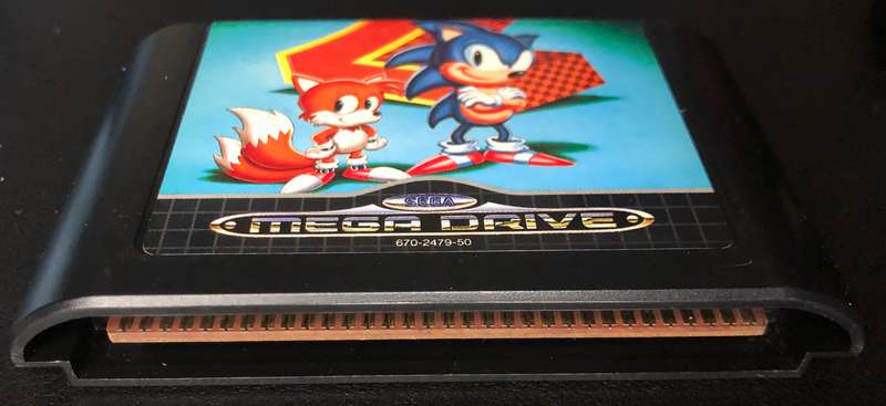 Sonic the Hedgehog 2/Sonic & Knuckles Combo - Sega Mega Drive