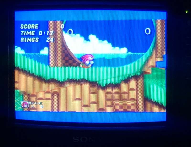Sonic the Hedgehog 2/Sonic & Knuckles Combo - Sega Mega Drive