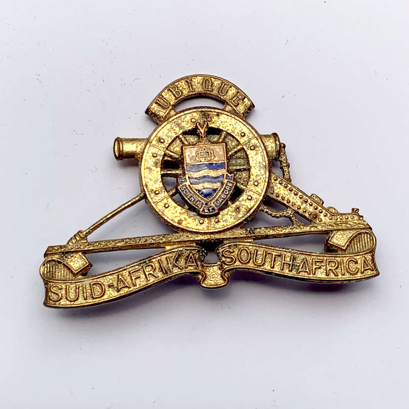 University Artillery Regiment cap badge