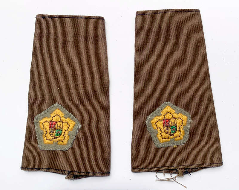 SADF Major rank - nutria slip-on rank