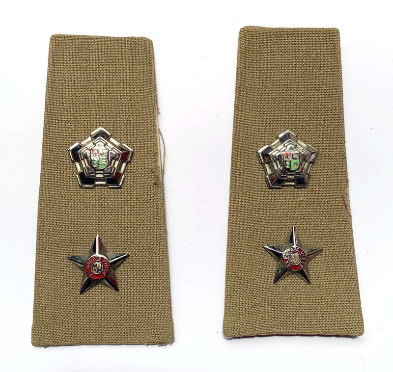 SADF Commandant rank step-out rank - long rank board with wear