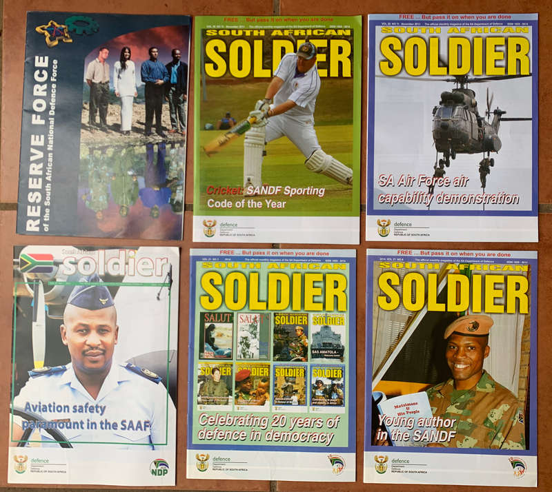 SA Army magazines