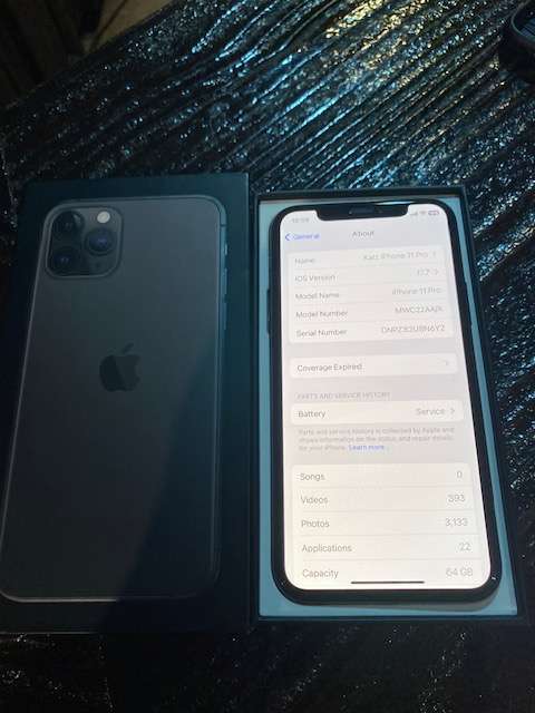 Apple iPhone 11 Pro Space Grey 64GB