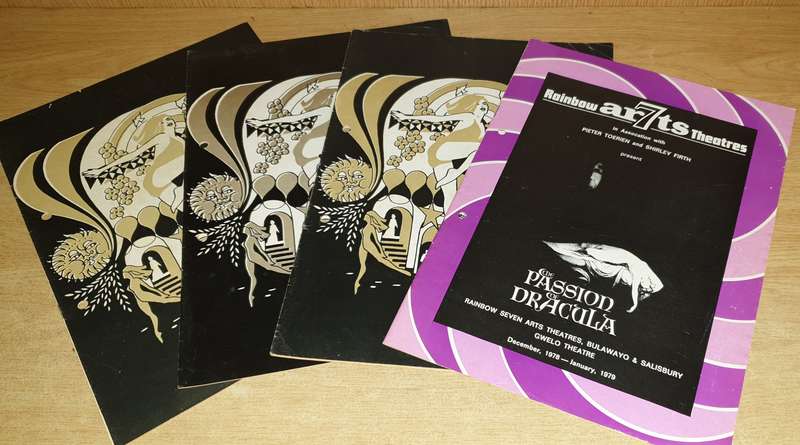 4 x Rainbow Arts Theatre Brochure/Programs, All 70's