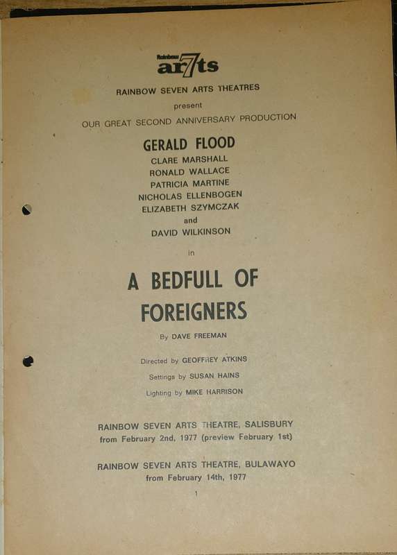 4 x Rainbow Arts Theatre Brochure/Programs, All 70's