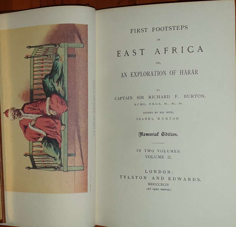 10 Volumes Classics of Exploration. Leather Covers.