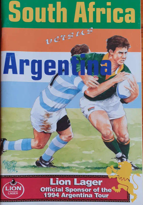 South Africa vs Argentina 1994, Ellispark