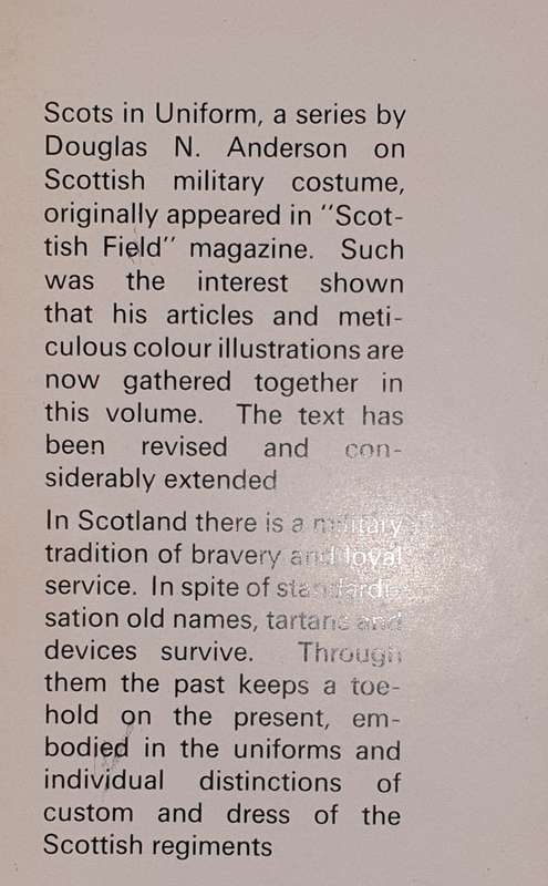 Scots in Uniform - Douglas N. Anderson