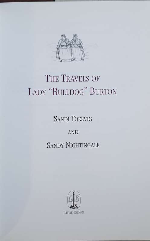 The Travels of Lady "Bulldog" Burton - Toksvig & Nightingale