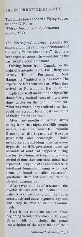 The Interrupted Journey - Two lost hours aboard a flying saucer (Non-Fiction)