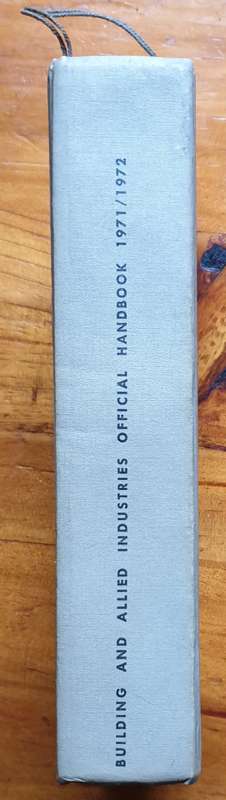 1971/72 Building and Allied Industries Official Handbook (South Africa)