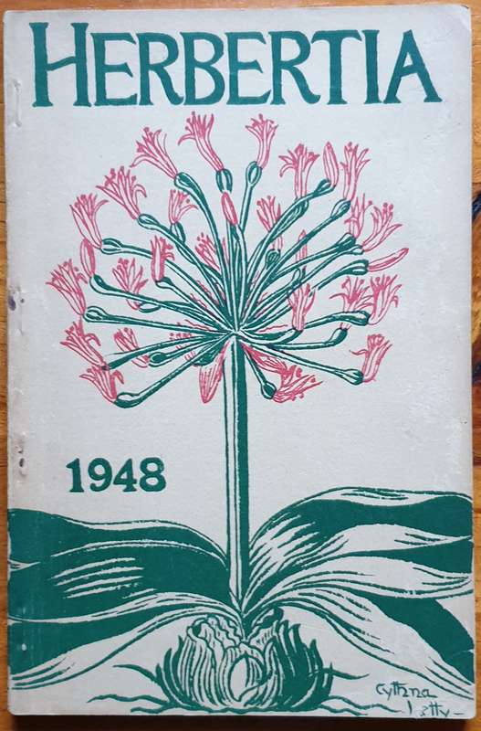Herbertia 1948 / 1986 / 1994/5 / 1988. All in one lot.