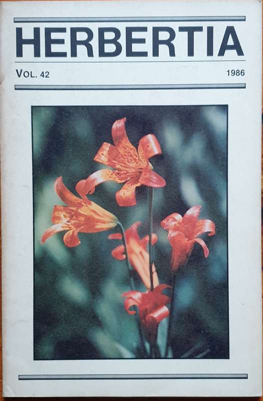 Herbertia 1948 / 1986 / 1994/5 / 1988. All in one lot.