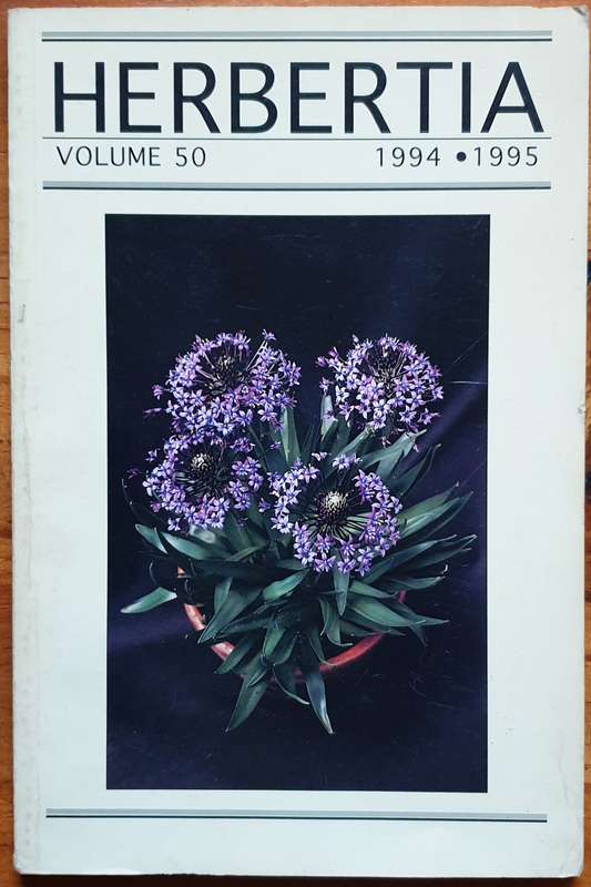 Herbertia 1948 / 1986 / 1994/5 / 1988. All in one lot.