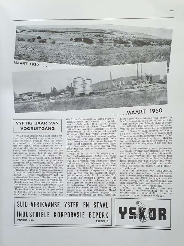 1900 - 1950. 'N Halfeeu van Afrikaner-Prestasie