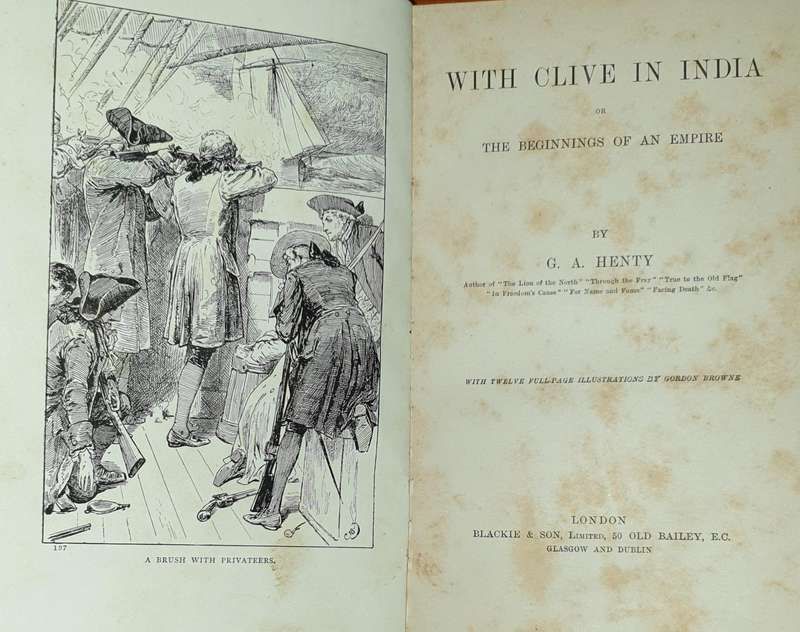 With Clive in India - G. A. Henty