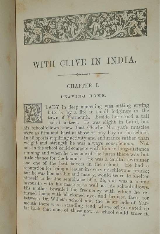 With Clive in India - G. A. Henty