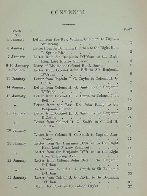 Documents relating to The K@ffir War of 1835 - George McCall Theal