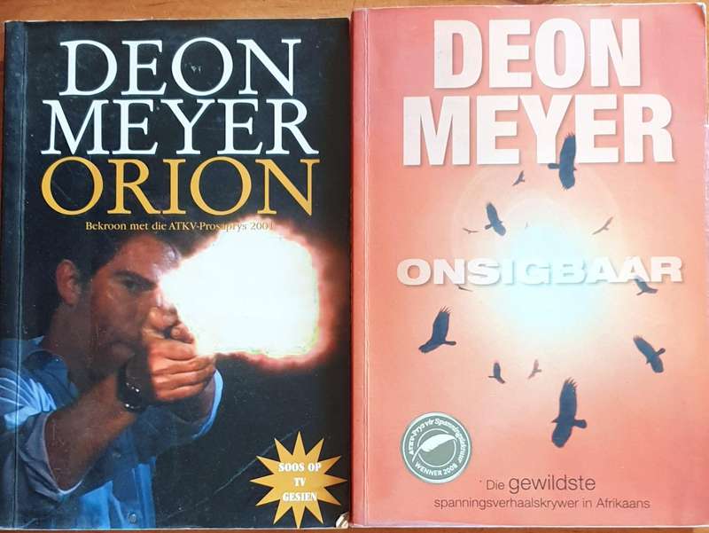 Deon Meyer x 2 Onsigbaar & Orion