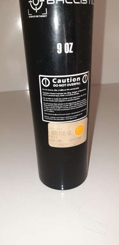 Ballistic 9oz Paintball Bottle (Empty)