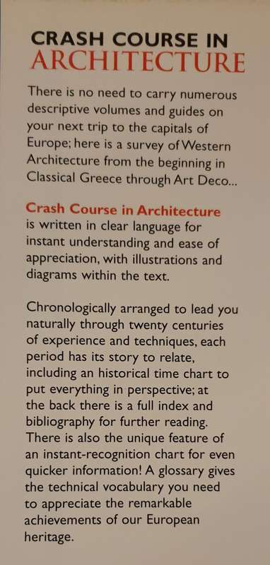 Architecture, Crash Course in - Eva Howarth