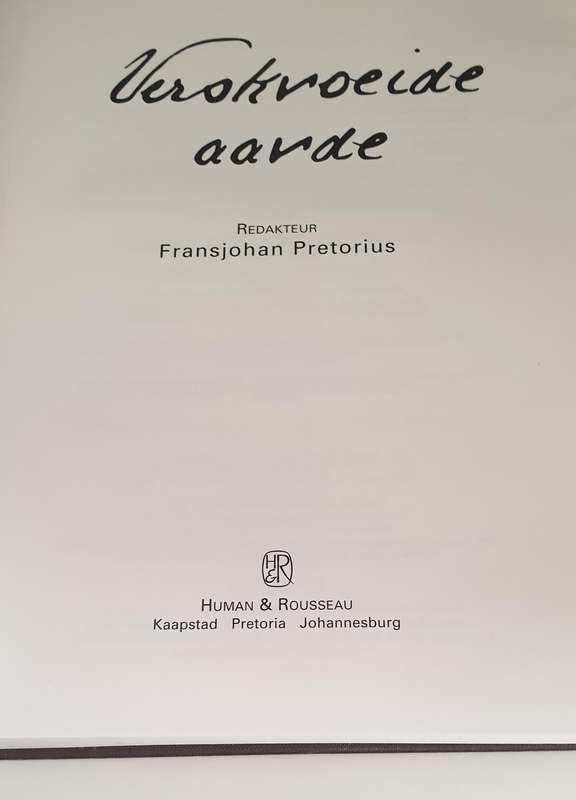Verskroeide Aarde - Fransjohan Pretorius (A.B.O. Konsentrasiekampe)