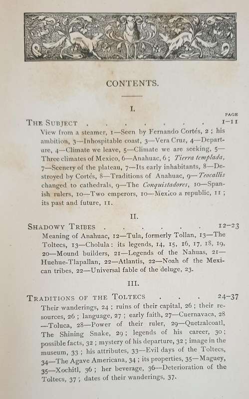 * 1897 * MEXICO - The Story of the Nations