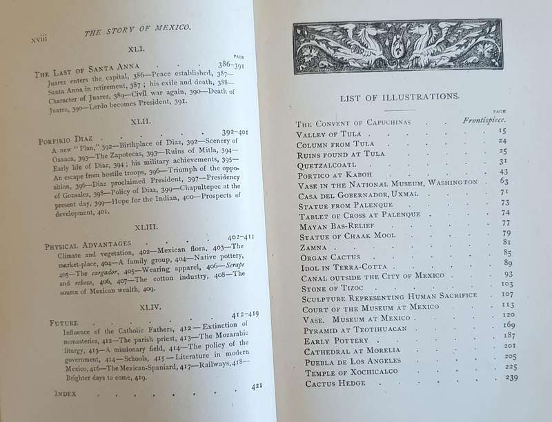 * 1897 * MEXICO - The Story of the Nations