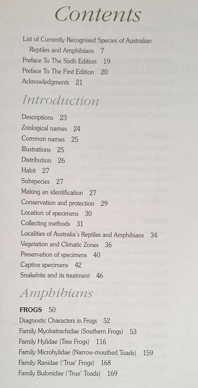 Reptiles and Amphibians of Australia - Massive Book
