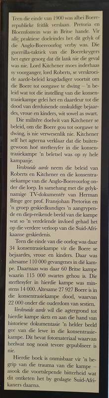 Verskroeide Aarde - Fransjohan Pretorius (A.B.O. Konsentrasiekampe)