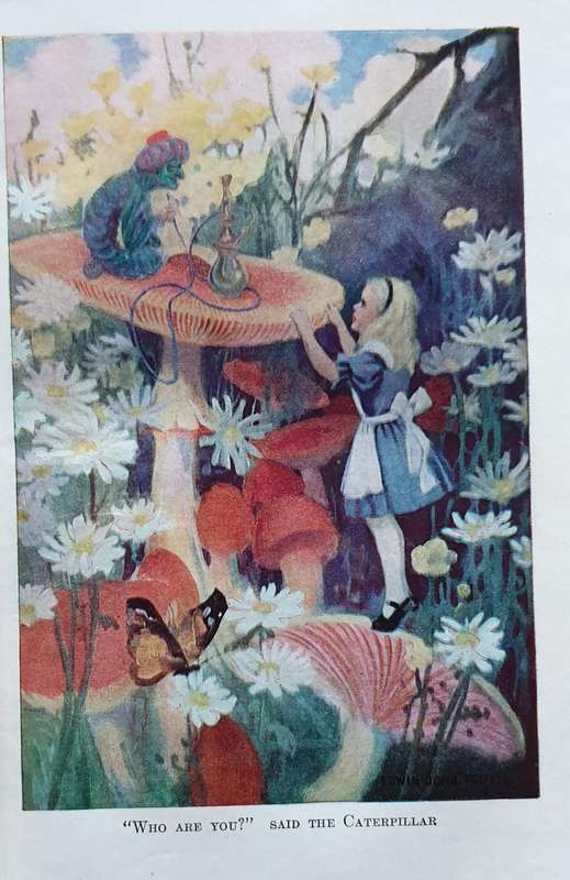 * 1923 * Alice's Adventures in Wonderland & Through the Looking-Glass (Lewis Carroll)