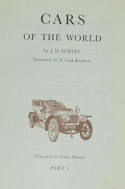 Cars of the World - Complete in 4 Volumes in Slipcase