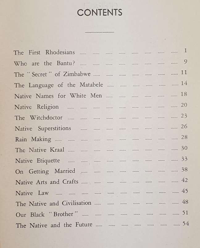 Early days and Native Ways in Southern Rhodesia - Nhlagazenhlansi