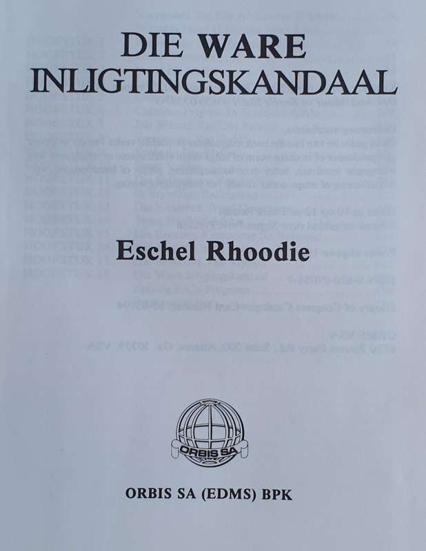 Eschel Rhoodie - Die ware Inligting-Skandaal & The Paper Curtain