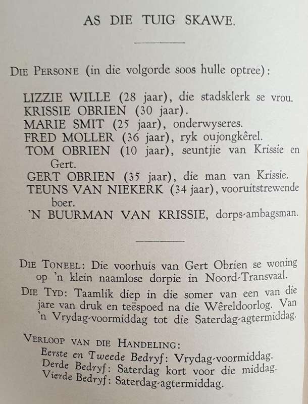 J.F.W. Grosskopf, 2 x Dramas, met tekeninge deur J.H. Pierneef, Eric Mayer & A.M Luyt.