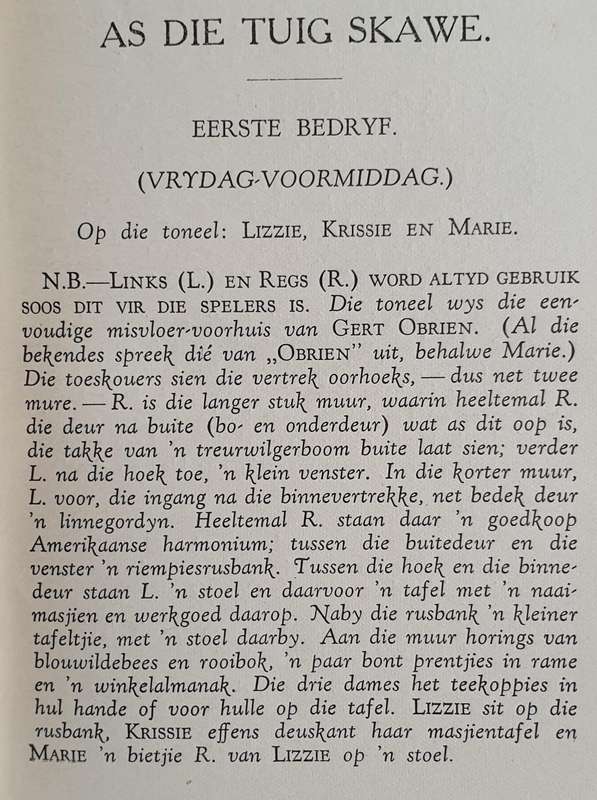 J.F.W. Grosskopf, 2 x Dramas, met tekeninge deur J.H. Pierneef, Eric Mayer & A.M Luyt.