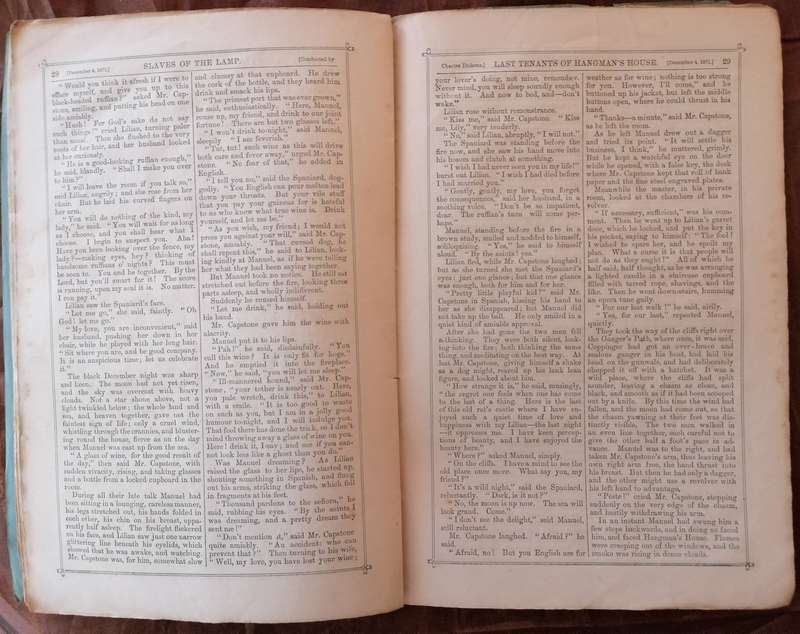 *1871* Slaves of The Lamp - Charles Dickens